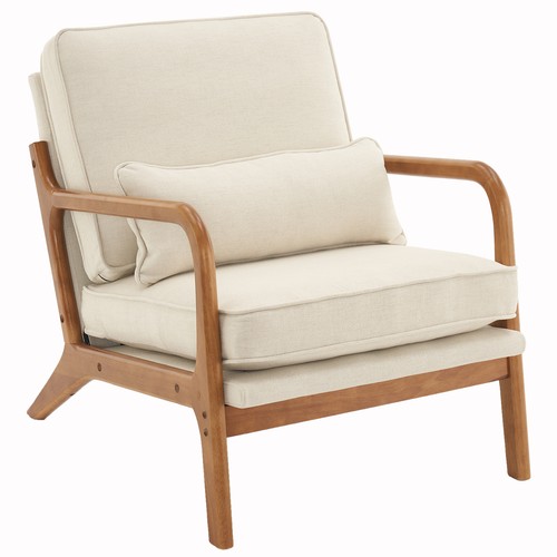 Oak armrest upholstered - armrest,